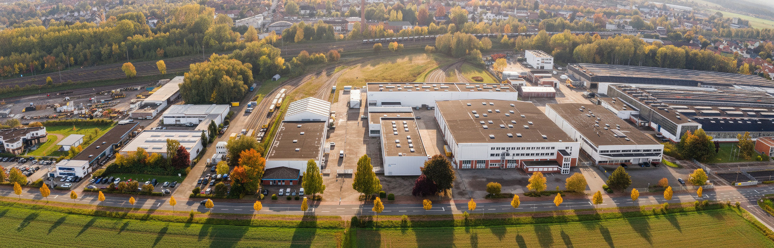 Mevert Technik Stadthagen - Luftbild - Unser Unternehmen
